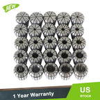 Set of 25 ER32 Collets for CNC Machines (Various Models)