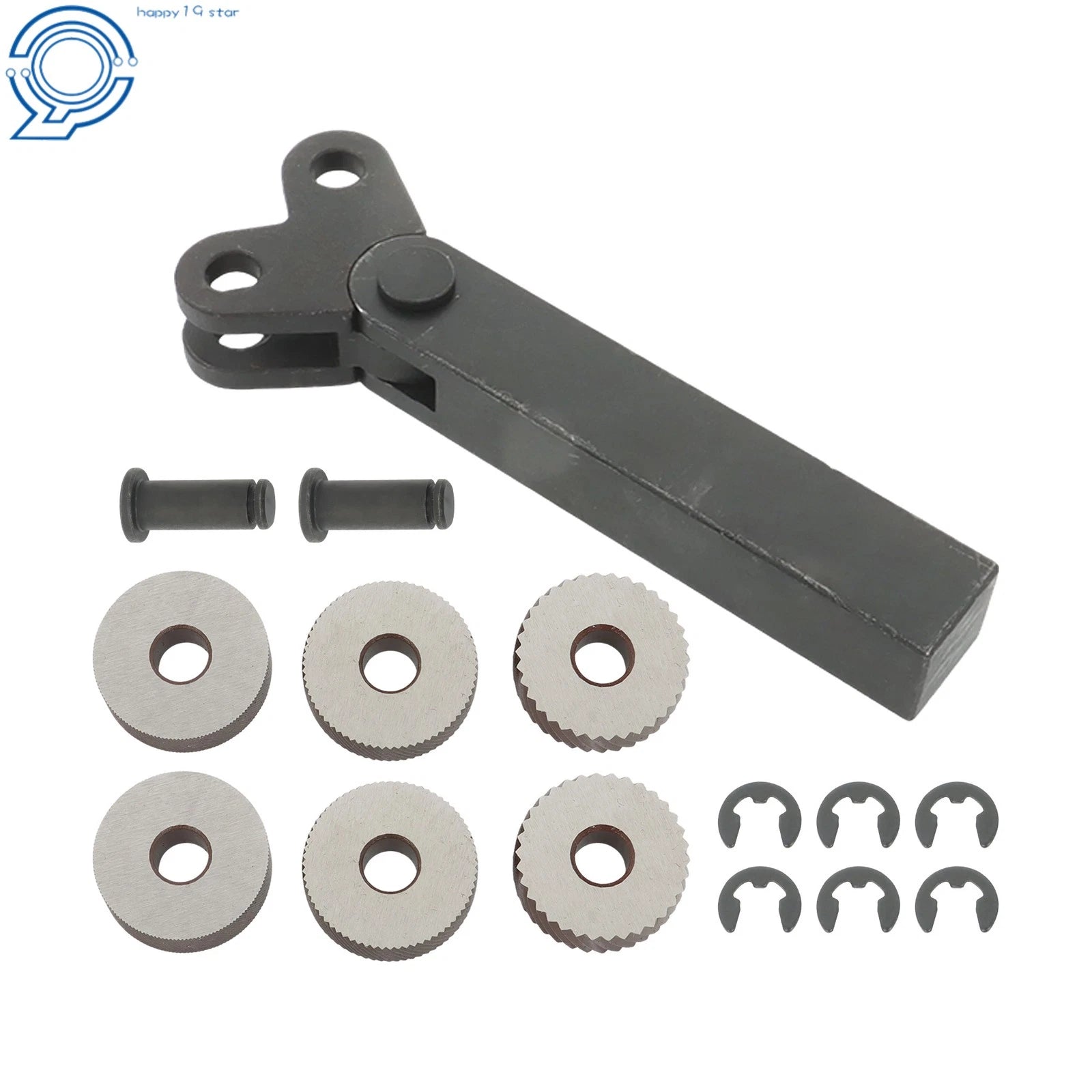 Set of 7 Knurling Tools for Automotive Applications
