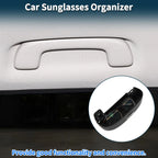 Car Sunglasses Case for Volkswagen T-Roc (2017–2024) ABS Black Set of 1