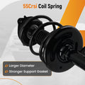Front Struts w/ Coil Spring, Rear Shocks, Sway Bars for Nissan Altima (2013)