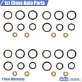 4X Turbo Diesel Fuel Injector O-Ring Kit for Ford E350 Van (2004–2005)