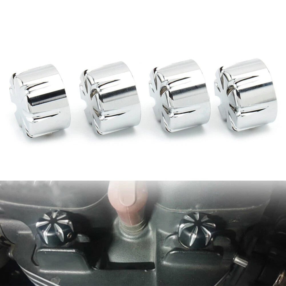 Billet Machined Head Bolt Cover Cap for Triumph T120 Thruxton Scrambler (2016–2023)
