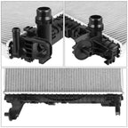 OE Style Aluminum Cooling Radiator DPI-13665 for Audi A4/A5/A6/A7 (2017–2022)
