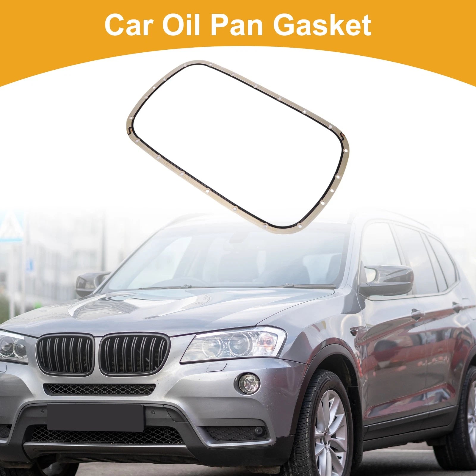 Oil Pan Gasket for BMW X3 (2004–2008) - Part No. 24111423587