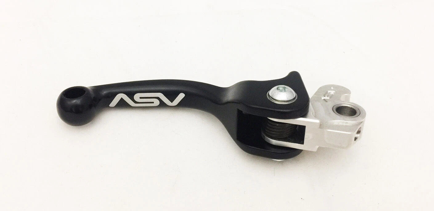 ASV F3 Shorty Black Front Brake Lever for Yamaha YZ 125 250 250F 450F (2002–2023)