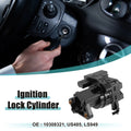 Ignition Switch Cylinder Lock Assembly for Chevrolet Corvette (1997–2004) Black