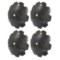 4 Pack Disc Harrow Blade 20" Notched for Various Brands (Fits 1 1/8" Axle)