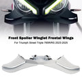 Front Spoiler Winglet for Triumph Street Triple 765R/RS (2023–2025) White