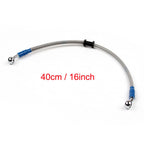 M10 Brake Oil Hose Line Banjo Fitting for Universal (40cm/16")