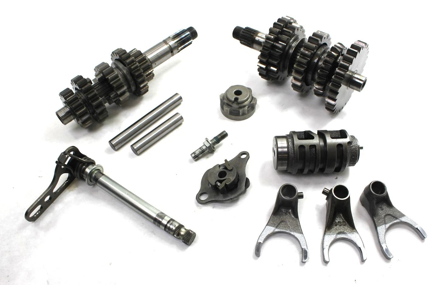 Transmission Shafts with Gears for Kawasaki KX250X (2021) OEM 13128-0718
