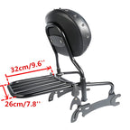 12" Backrest Sissy Bar Quick Release Spools for Indian Chief (2014–2023)