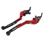 CNC Red Extendable Brake Clutch Levers for Suzuki GSXS125 GSXR150 (2017-2019)