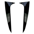 Glossy Black Rear Window Spoiler Side Wing Cover for BMW X4 G02 (2019–2020)