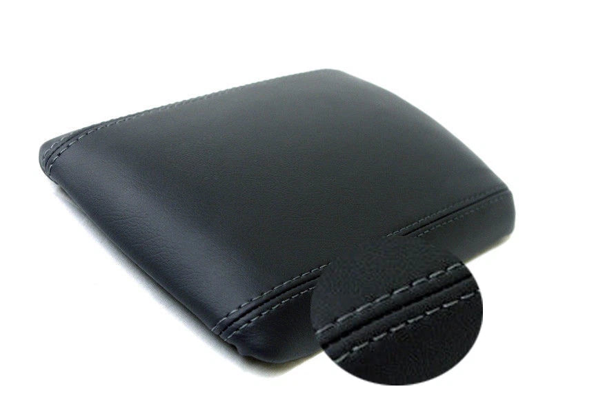 PVC Leather Console Armrest Cover for Mitsubishi Eclipse (1995–1999) Gray