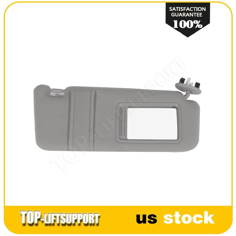 Sun Visor for Toyota Camry (2007–2011) - Right Side, Light Gray, W/Sunroof
