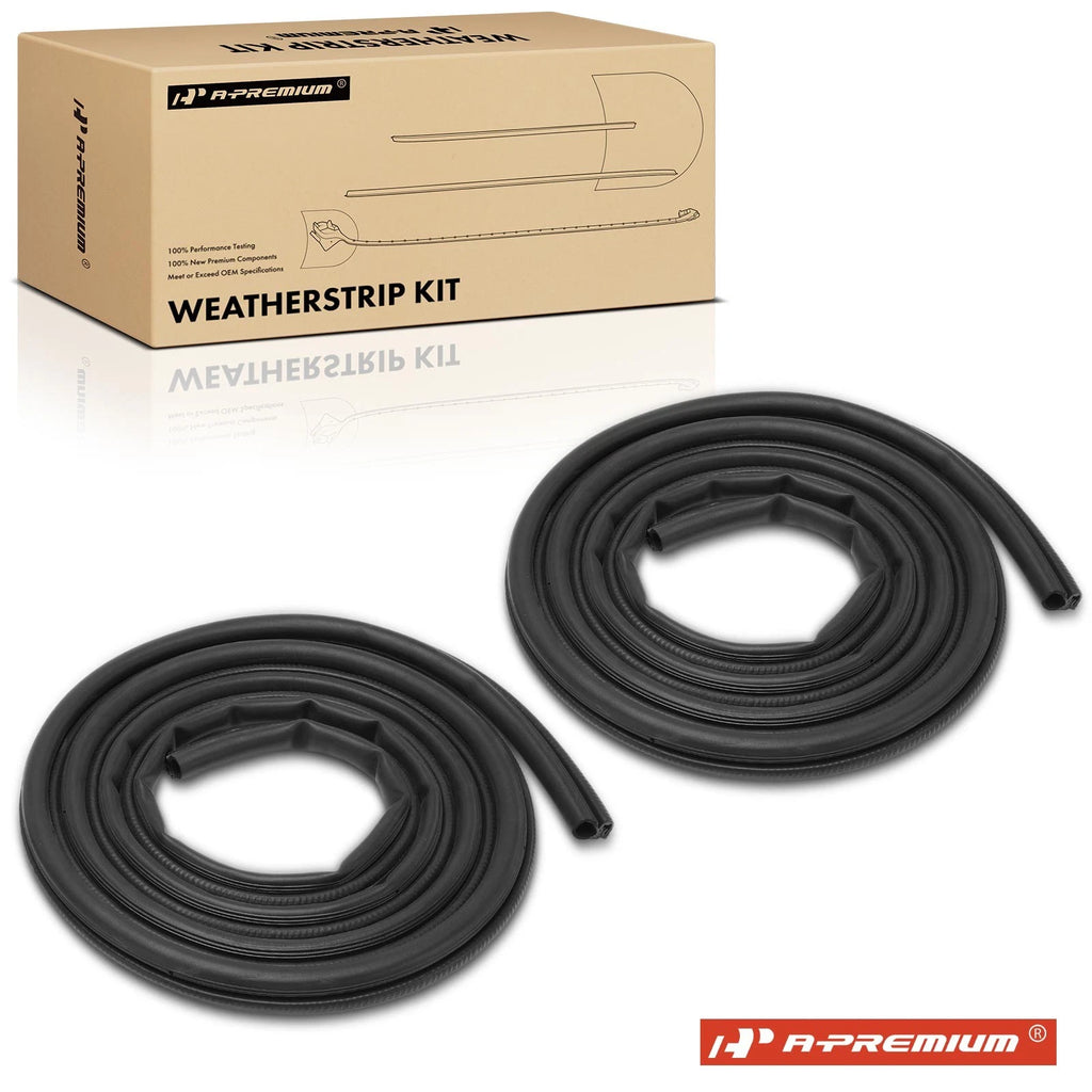 2Pcs Weatherstrip Seals for Chevrolet K20 K30 (1970–1991)