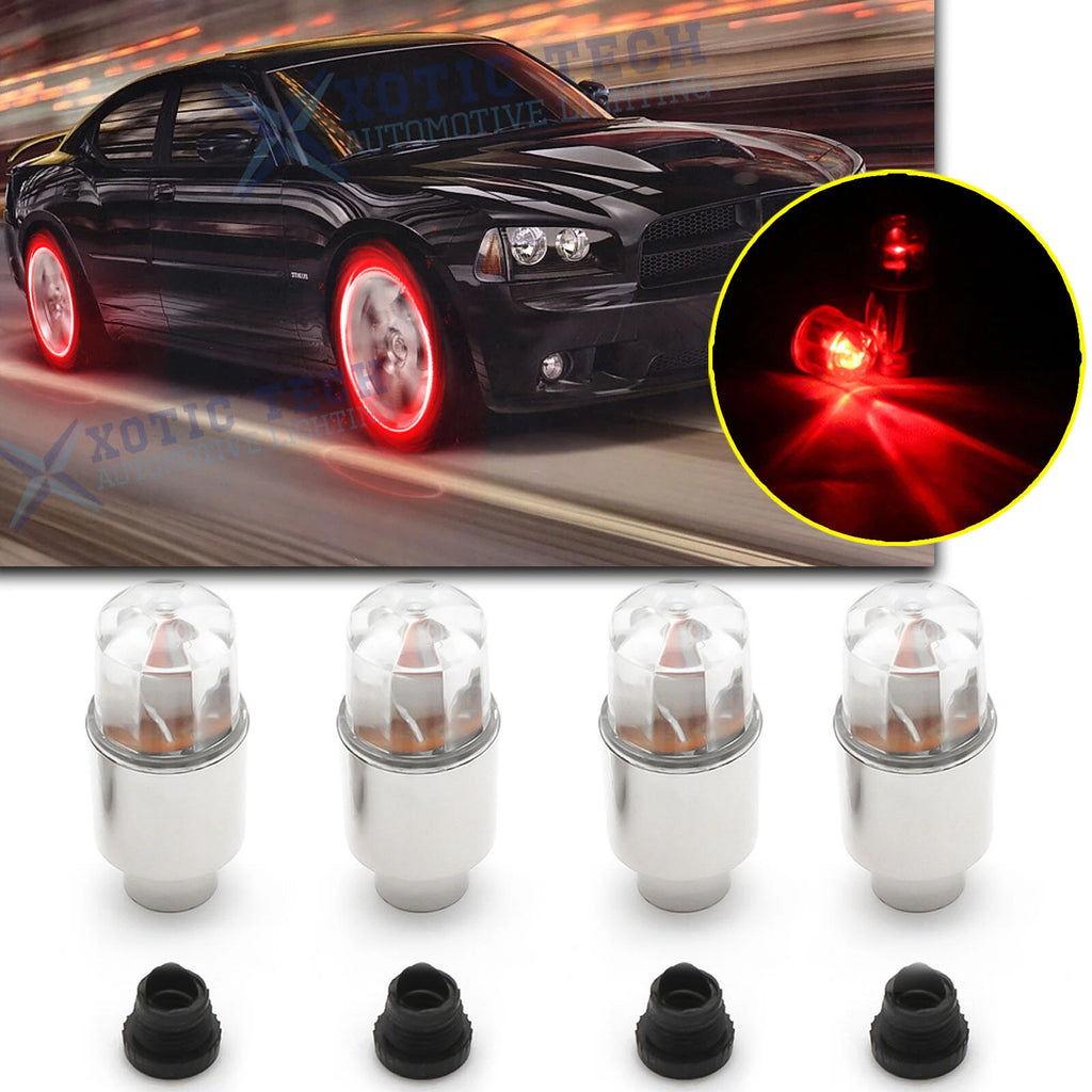LED Tire Valve Stem Lights for Dodge Charger Challenger (2011–2023)