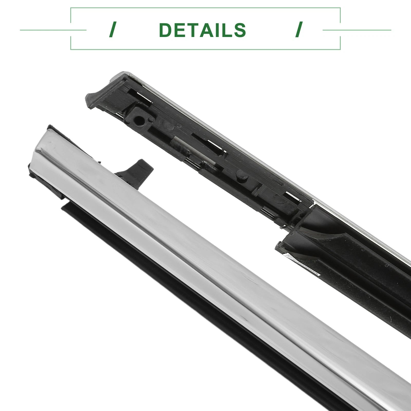 1pc Rear Left Weatherstrip Window Seal No. 72950SDAA01 for Honda Accord (2003–2007)