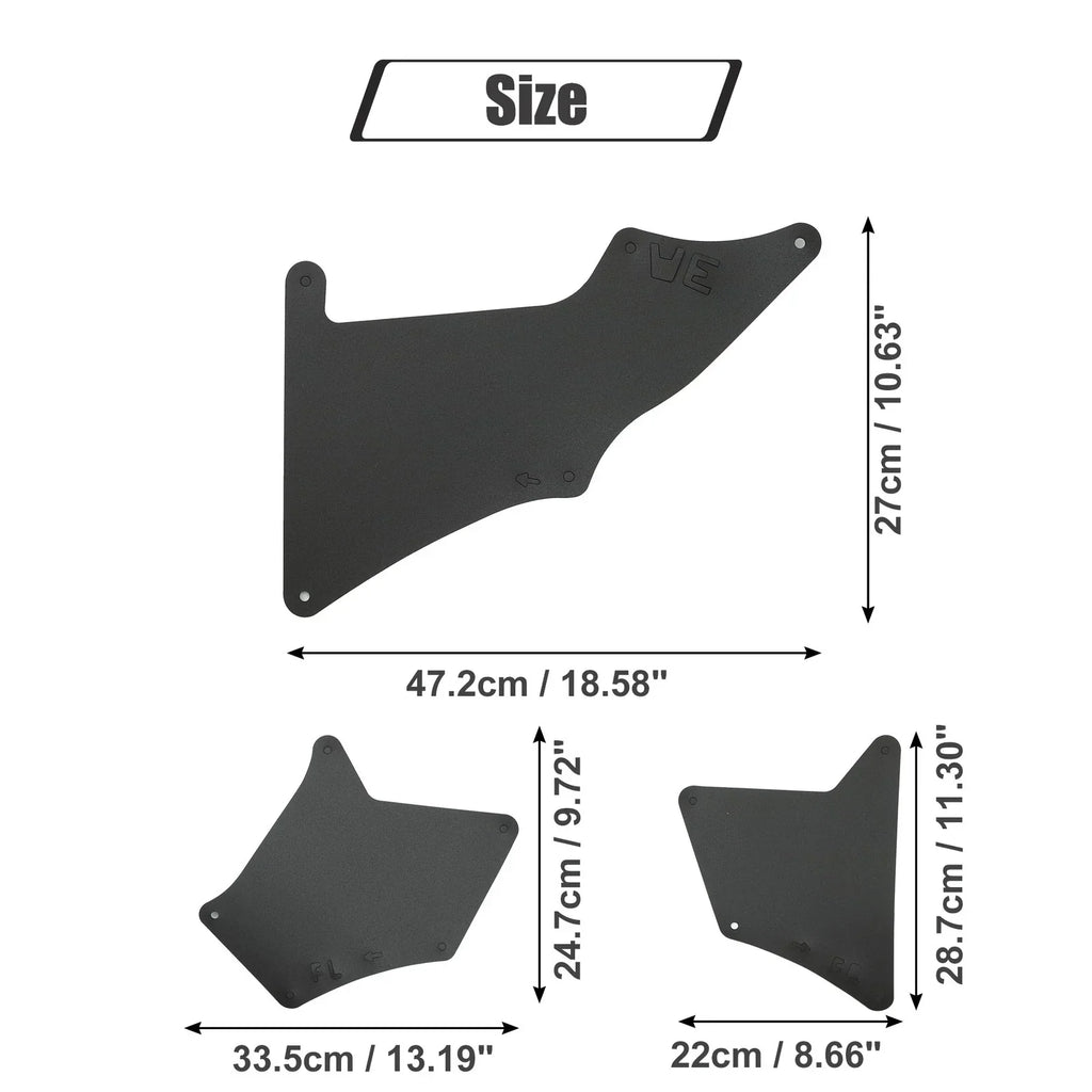 Splash Guard Fender Liner Shield for Lexus GX470, Toyota 4Runner, FJ Cruiser