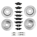 Brake Disc Rotors & Pads Kit for Jeep Grand Cherokee (2011–2018)