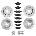 Brake Disc Rotors & Pads Kit for Jeep Grand Cherokee (2011–2018)