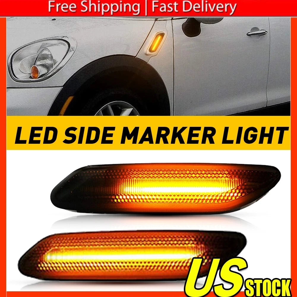 LED Side Marker Turn Signal Light for Mini Cooper Countryman (2010â2016)