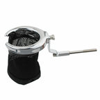 Chrome Rear Passenger Drink Cup Holder for Honda Goldwing GL1800 (2001–2017)