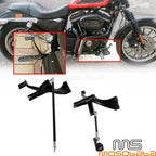 Black Forward Control Pegs for Harley Sportster 883 1200 (2004-2013)