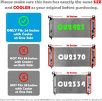 34'' Radiator for Chevy Silverado 1500 GMC Yukon Cadillac Escalade (2000–2006)
