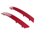 Bumper Reflector Set for BMW X3 G01 M40i xDrive30e (2018–2021) Red ABS