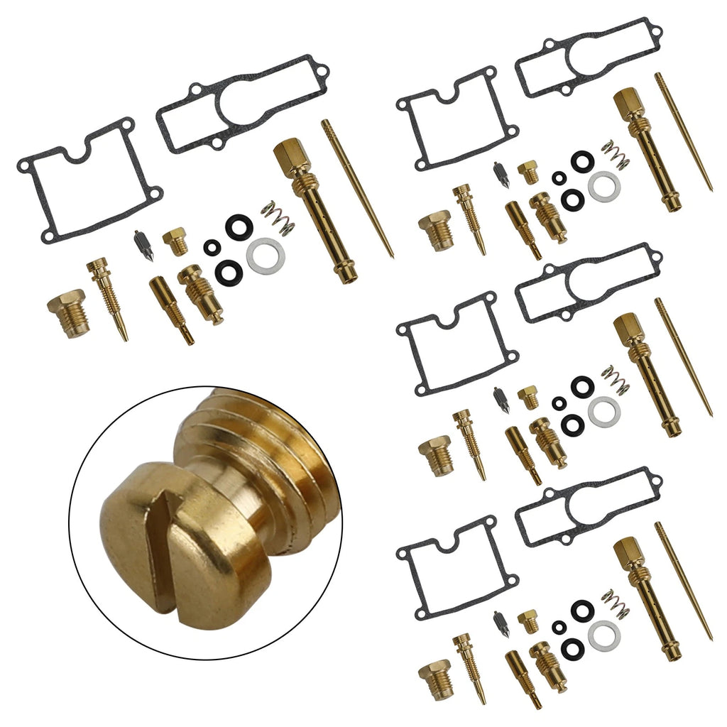 4X Carburetor Rebuild Kit for Kawasaki Z400 KZ400FX KZ550 GPZ550 (1980–1983)