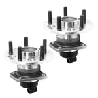2X Rear Wheel Bearing & Hub for Chevrolet Cavalier Pontiac (1991–2005)