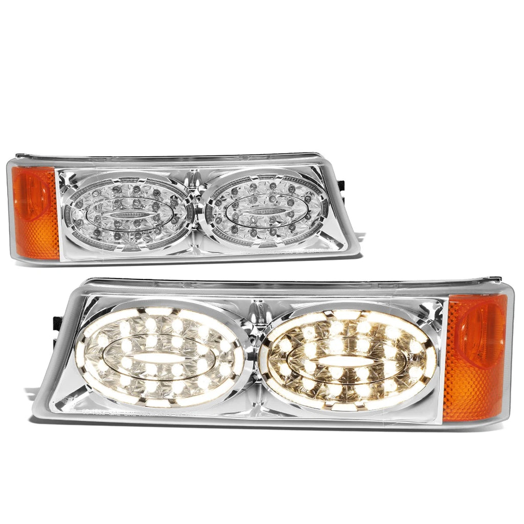 LED Turn Signal Lamps for Chevy Silverado 1500 2500HD 3500HD (2003–2006)