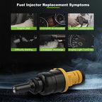Set of 4 Fuel Injectors for Kia Rio 1.5L 2001-2002, 1.6L 2003-2005 0K30E13250