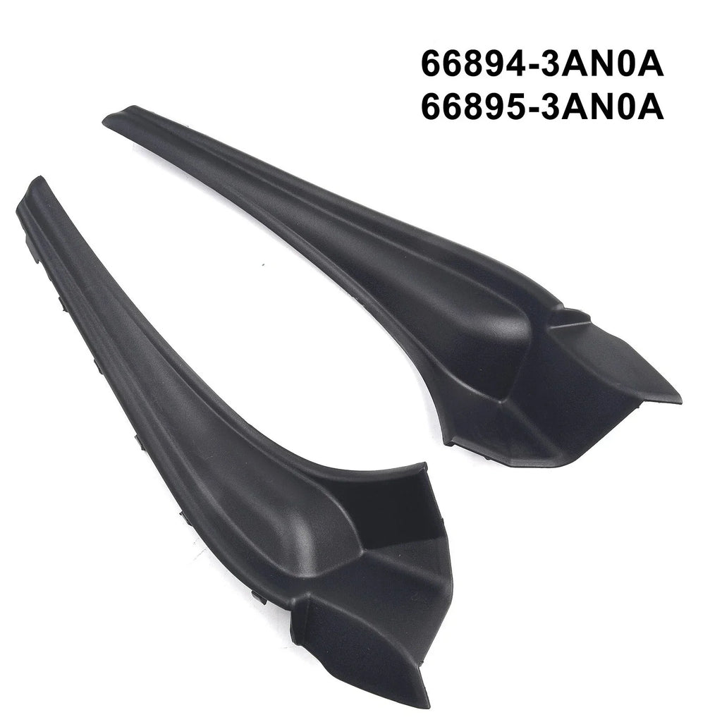 Front Pair / Windshield Wiper Cowl Cover for Nissan Versa (2012–2018)