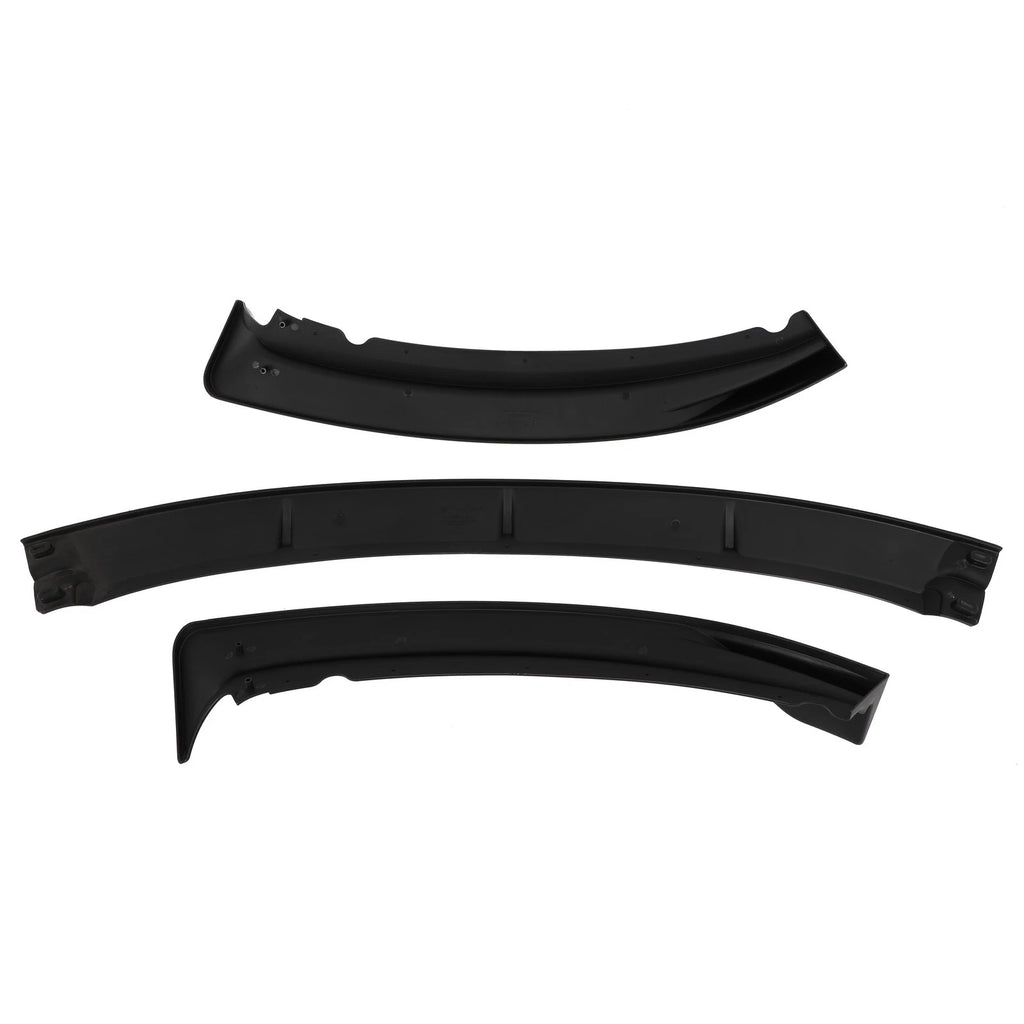 Matte Black Front Bumper Lip Spoiler for Ford Focus ST (2013–2014)
