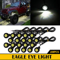 20x LED DRL Side Marker Fog Light Tail Backup Lamp for