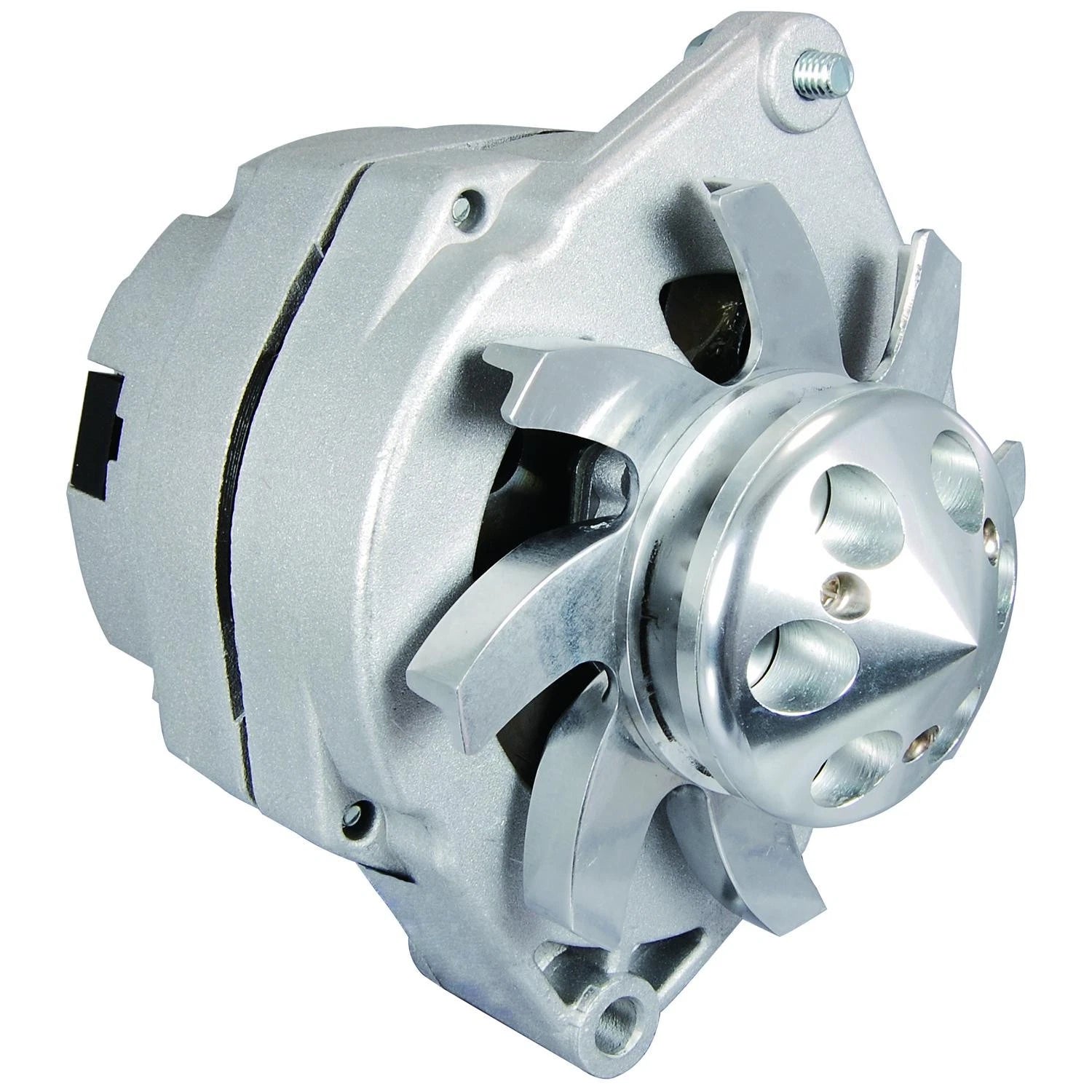 Alternator 100 Amp for Hot Rod (Self Exciting, Billet Style)