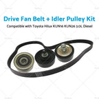 Idler Pulley Kit for Toyota Hilux 3.0 Diesel KUN16 KUN26 (2005–2015)