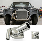 Chrome Twin Outlet Thermostat Housing for Holden 253 308 V8 (1970–1980)