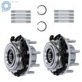 Set of 2 Front Wheel Bearing Hubs for Ford F250 F350 Super Duty (2005–2022)