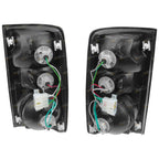 LH+RH / Pair / Chrome Altezza Tailights for Toyota Hilux (1988–1997)