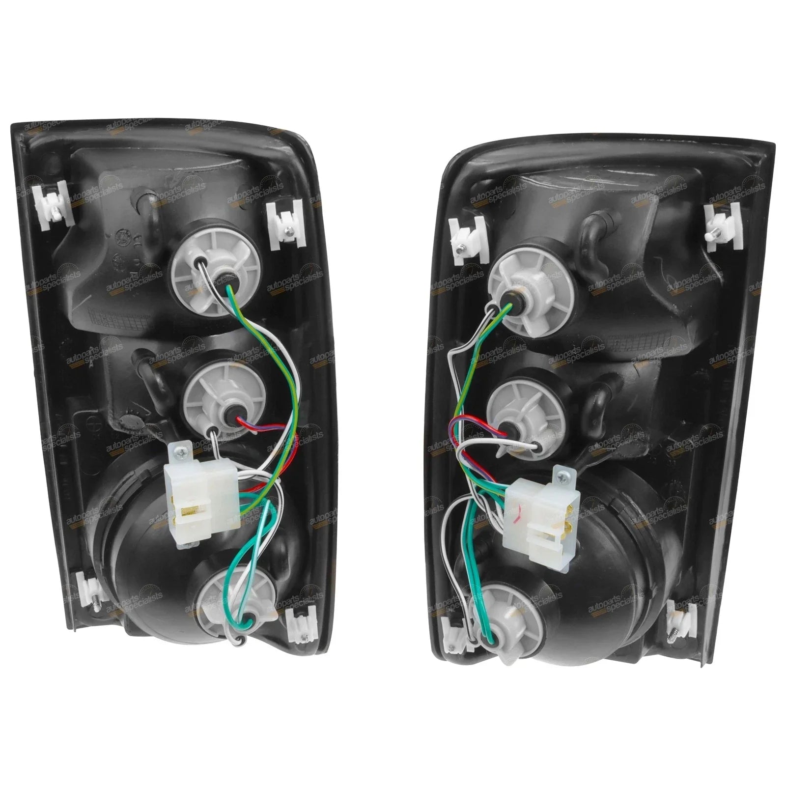 LH+RH / Pair / Chrome Altezza Tailights for Toyota Hilux (1988–1997)