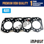 Cylinder Head Gasket for Isuzu 4JJ1 (Hitachi ZX110 ZX120 ZX130)
