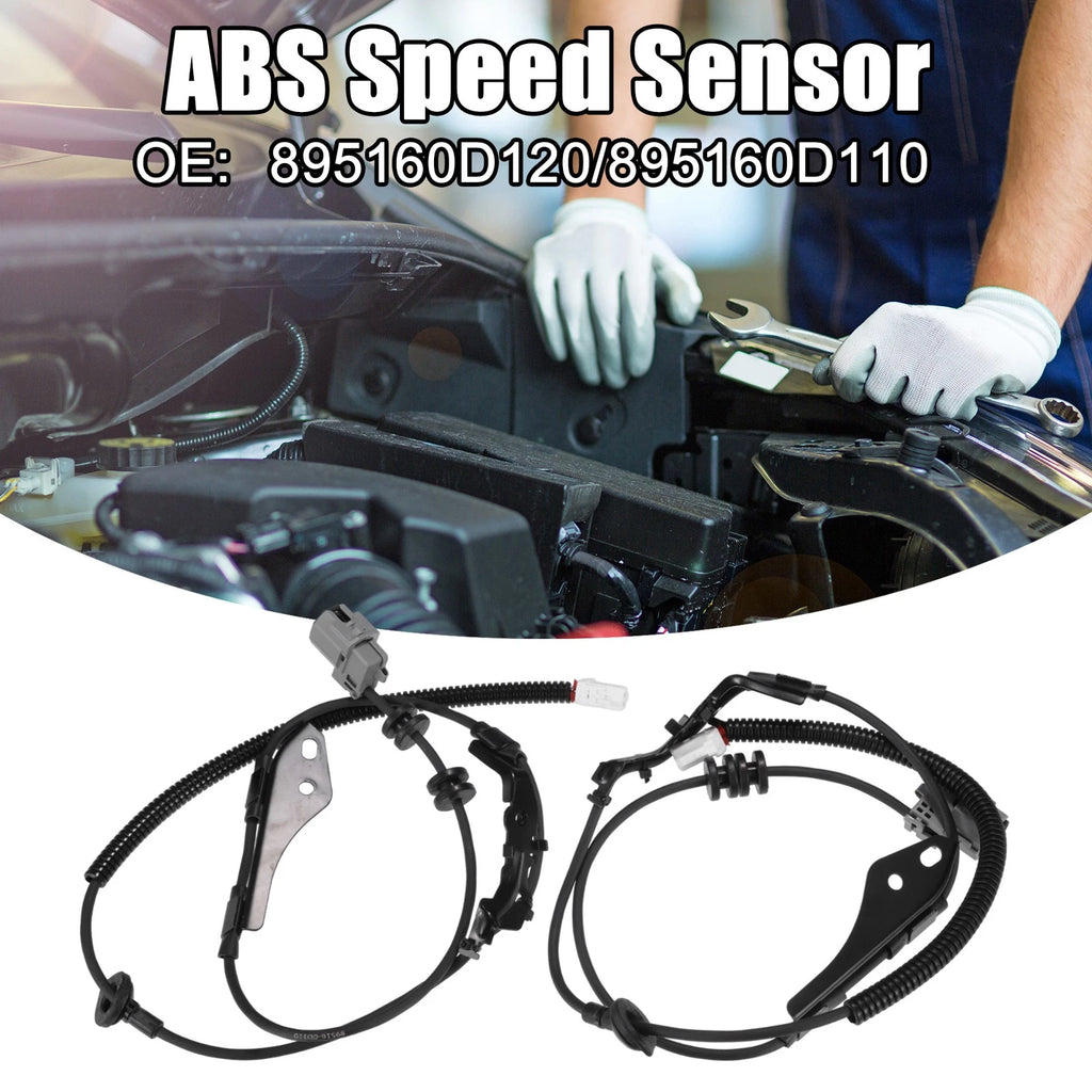 Set of 2 ABS Wheel Speed Sensors for Toyota Yaris (2008–2012) No. 895160D120