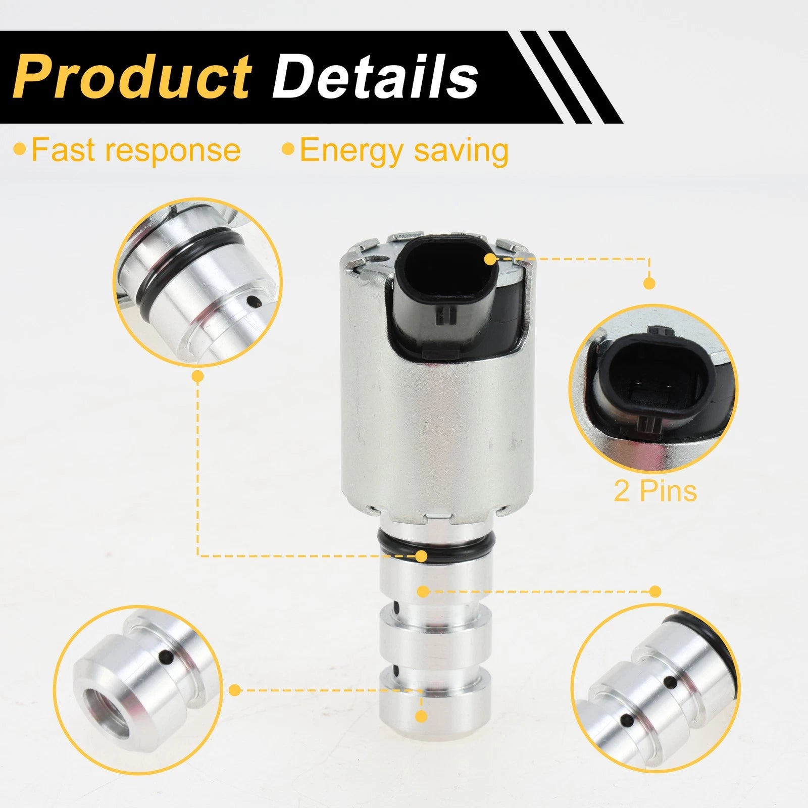 Engine Camshaft Oil Control Valve for Volkswagen Golf (2013–2018) No. 04E906455K