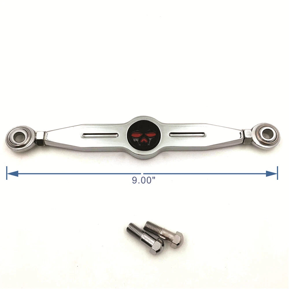 Chrome Skull Gear Shift Linkage for Harley XL/ Forty Eight/ SuperLow (2004–Present)