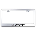 Stainless Steel License Plate Frame - Officially Licensed for Honda Fit
