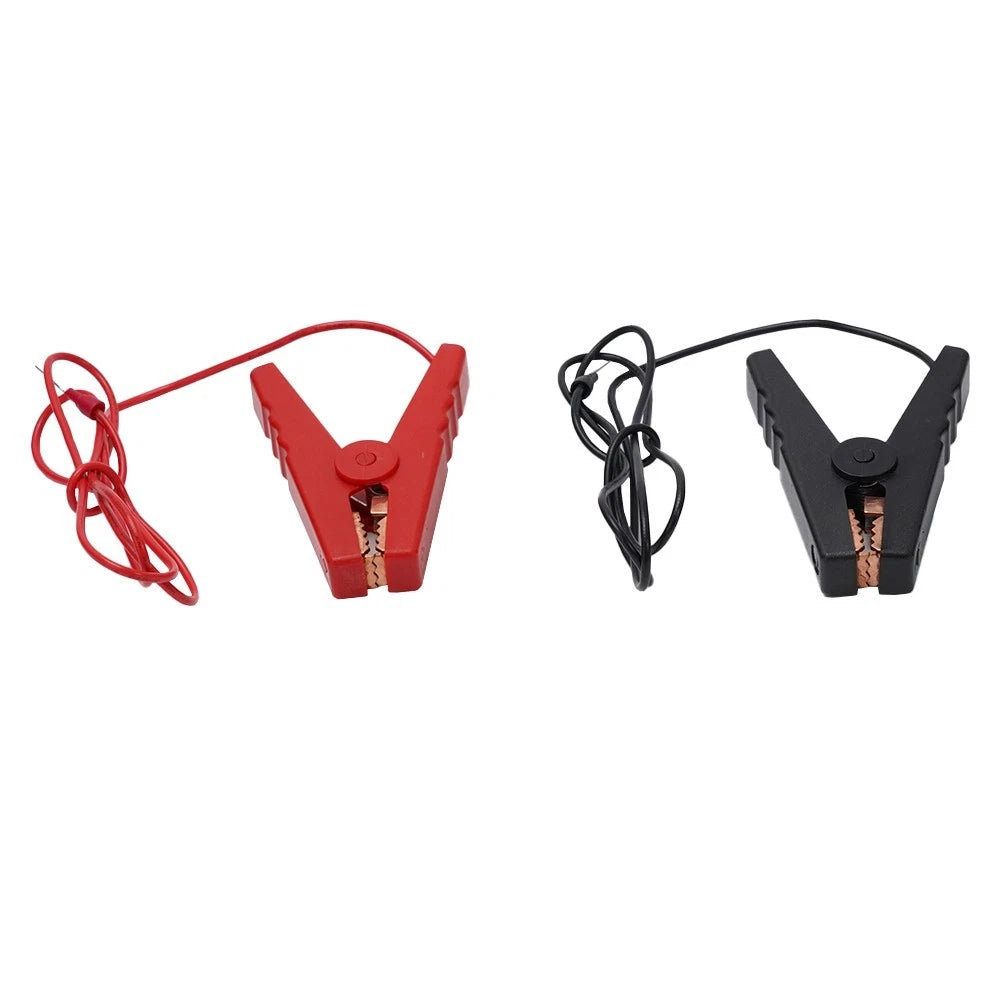 3ft Pure Copper Battery Clip Charging Cable for Solar Fences