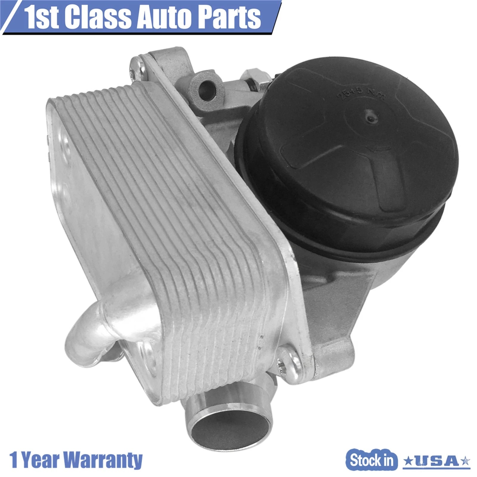 Oil Filter Housing & Cooler for BMW 528i 328i 525i 325i 330i 128i (2007–2011)